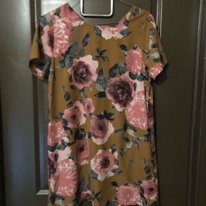 Floral Shift Dress